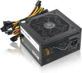500W 80 Plus Gold Non-Modular Active PC Power Supply with 120mm Fan V36424