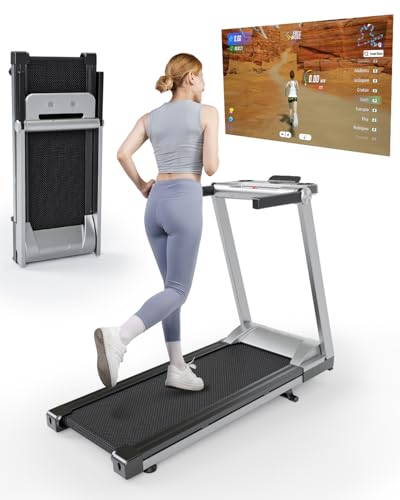Folding Treadmill with Incline, 3.5HP, 350 LBS Weight Capacity P355
