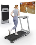 Folding Treadmill with Incline, 3.5HP, 350 LBS Weight Capacity P355