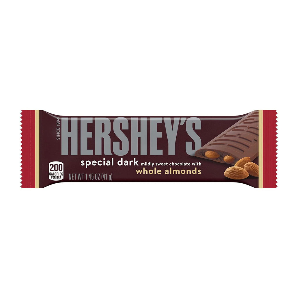 1.45 Oz Dark Chocolate Almond Candy Bars (24 Count) E402