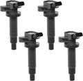 Ignition Coil Pack Set of 4Pcs Replacement for 1.8L L4 Toyota Corolla Matrix Chevrolet Prizm J537