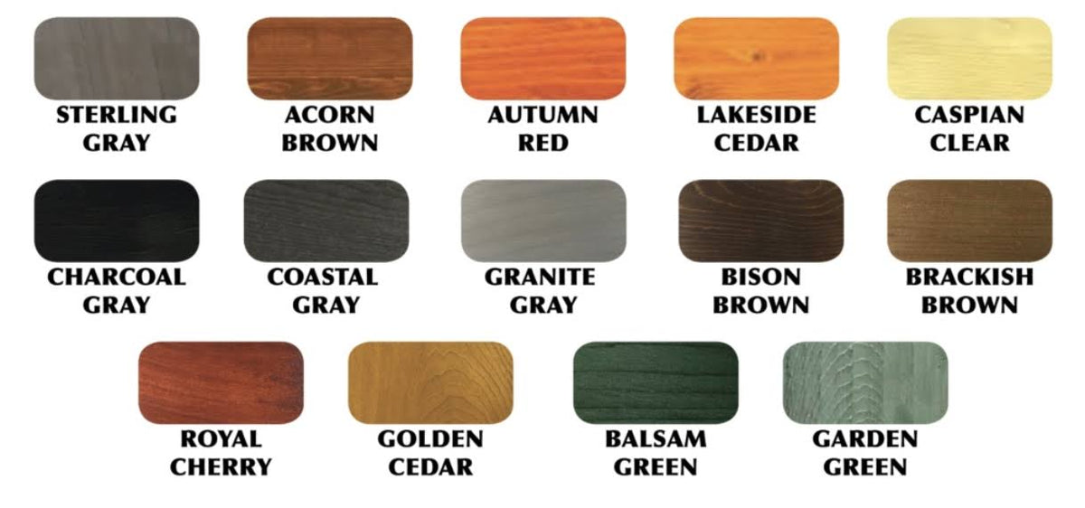 Golden Cedar Exterior Penetrating Stain, 5-Gallon K584379