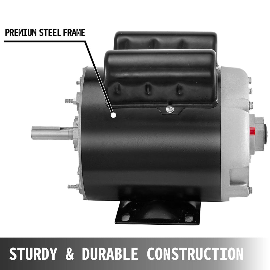 2Hp 3450RPM 115V 230V 56 Frame Single Phase Electric Motor K6941