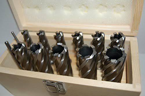 13 Pieces HSS Annular Cutter Set Magnetic Drill F62218