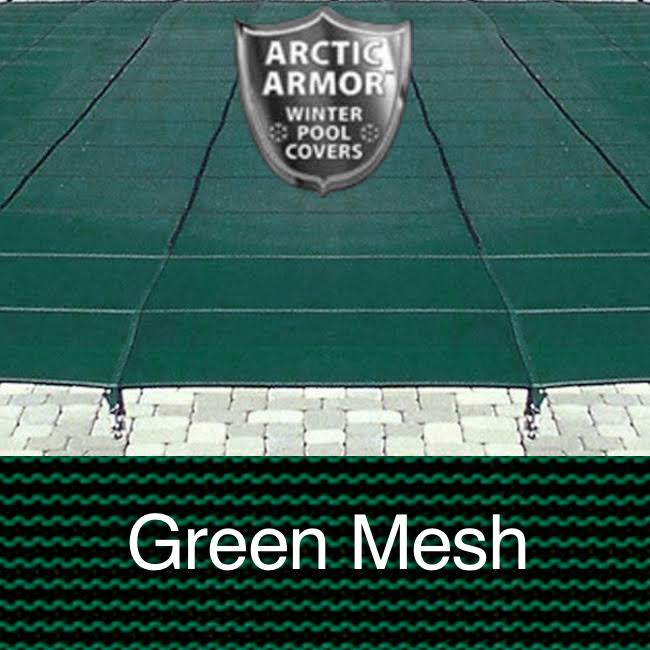 Green Super Mesh Safety Cover 14x28 X913