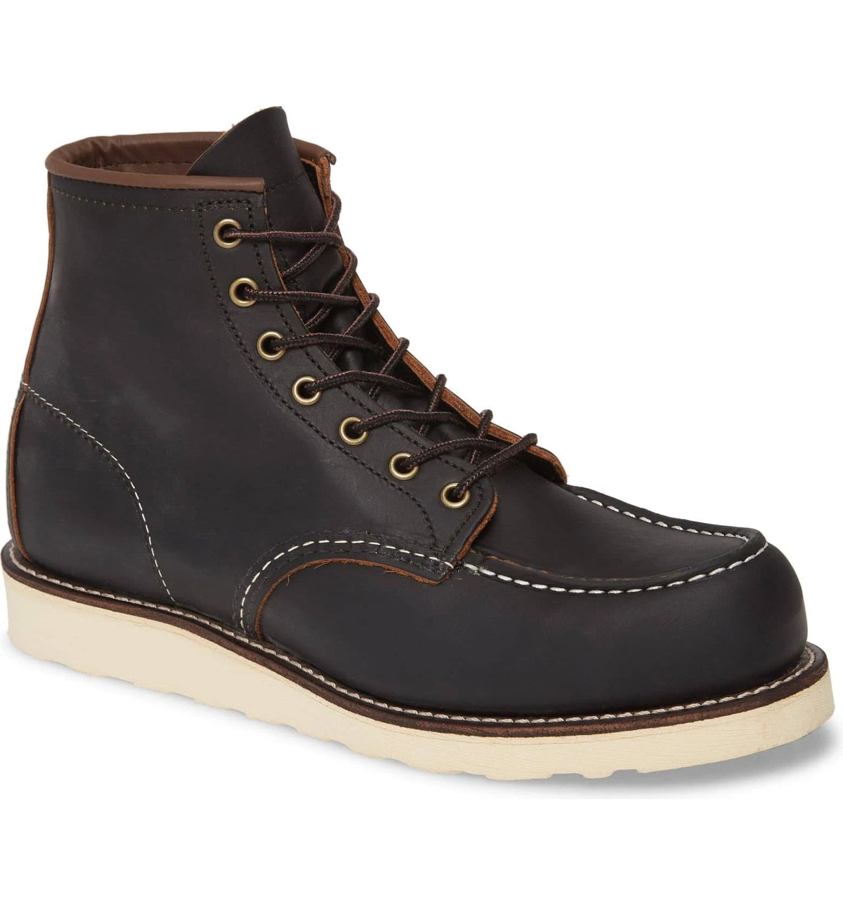 Black Prairie 6 inch Moc Boots E1101