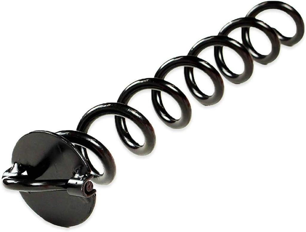 Heavy-Duty Ground Anchor Kit with 4 Anchors, 4 Ratchet Straps, and 4 Soft Loops O5524