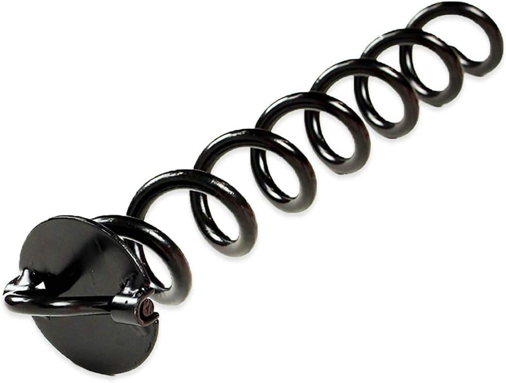 Heavy-Duty Ground Anchor Kit with 4 Anchors, 4 Ratchet Straps, and 4 Soft Loops O5524