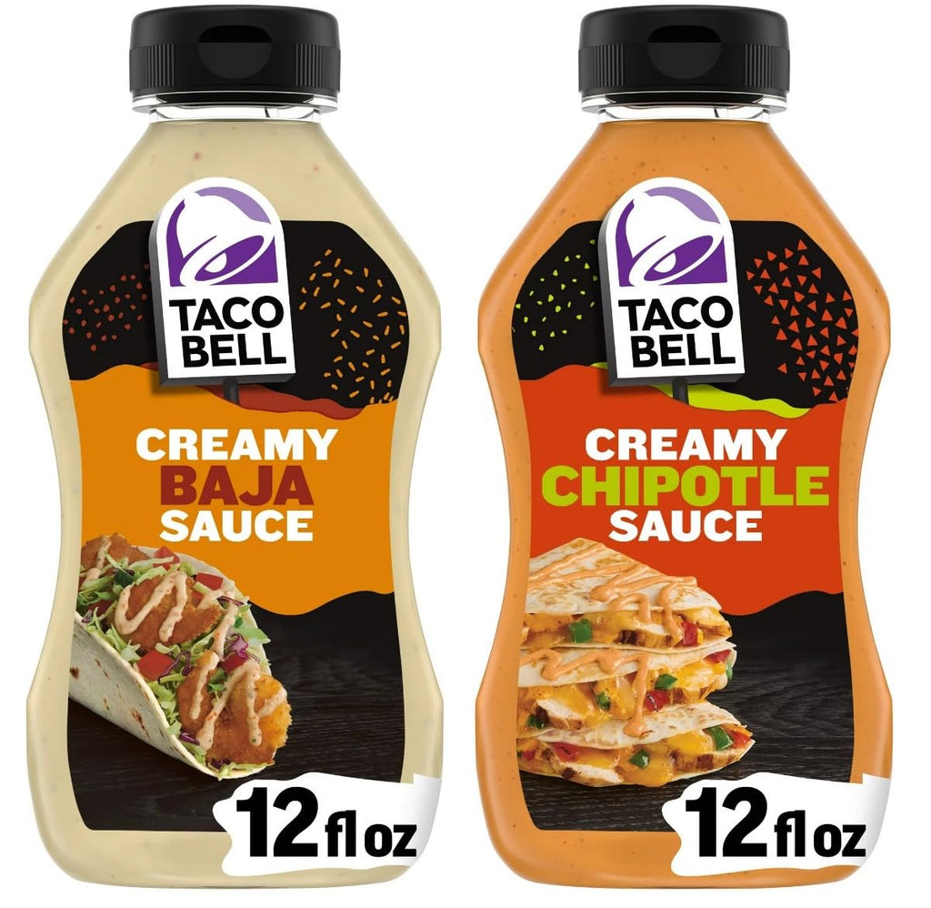 12 Oz Creamy Chipotle Sauce & 12 Oz Creamy Baja Sauce R24702