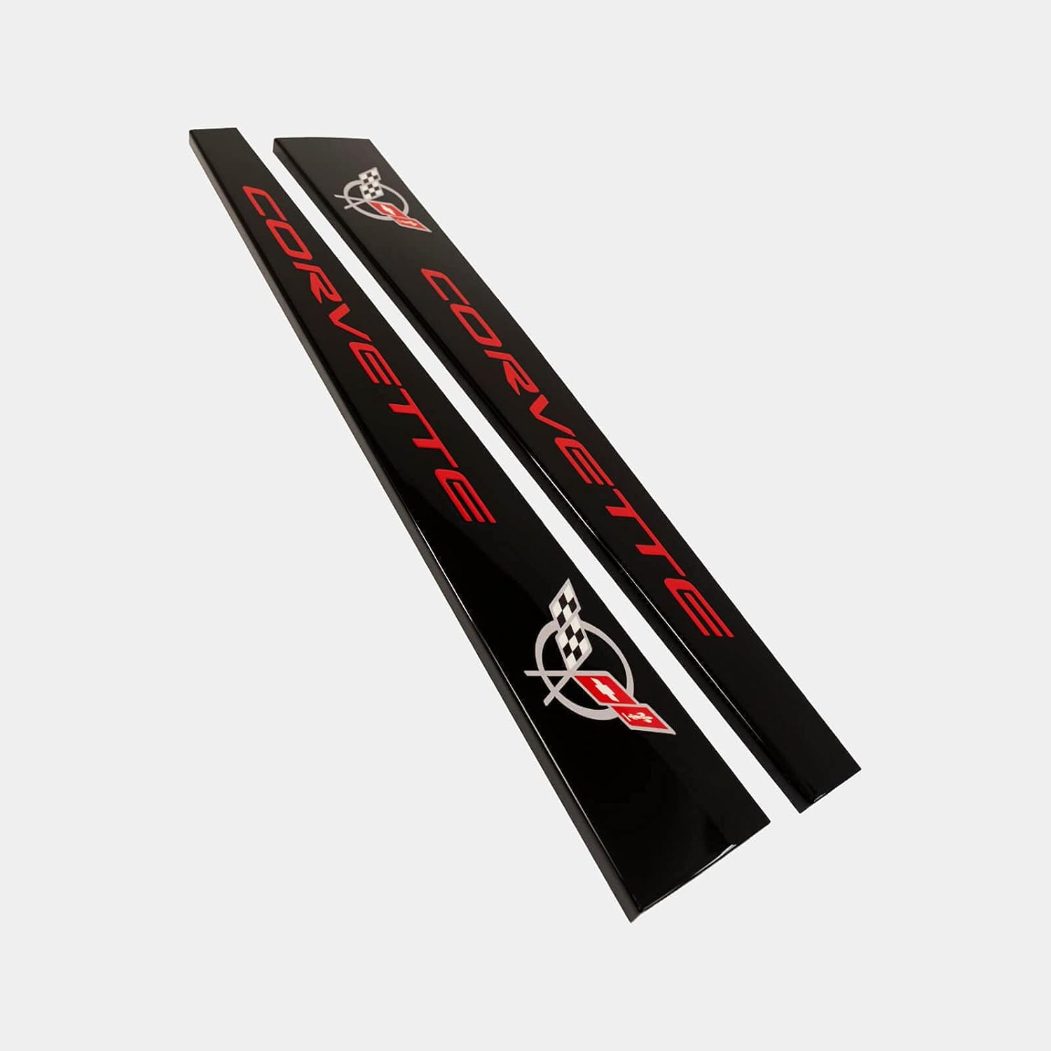 C5 Corvette Sill Plates Pair Carbon Flash Metallic A6883