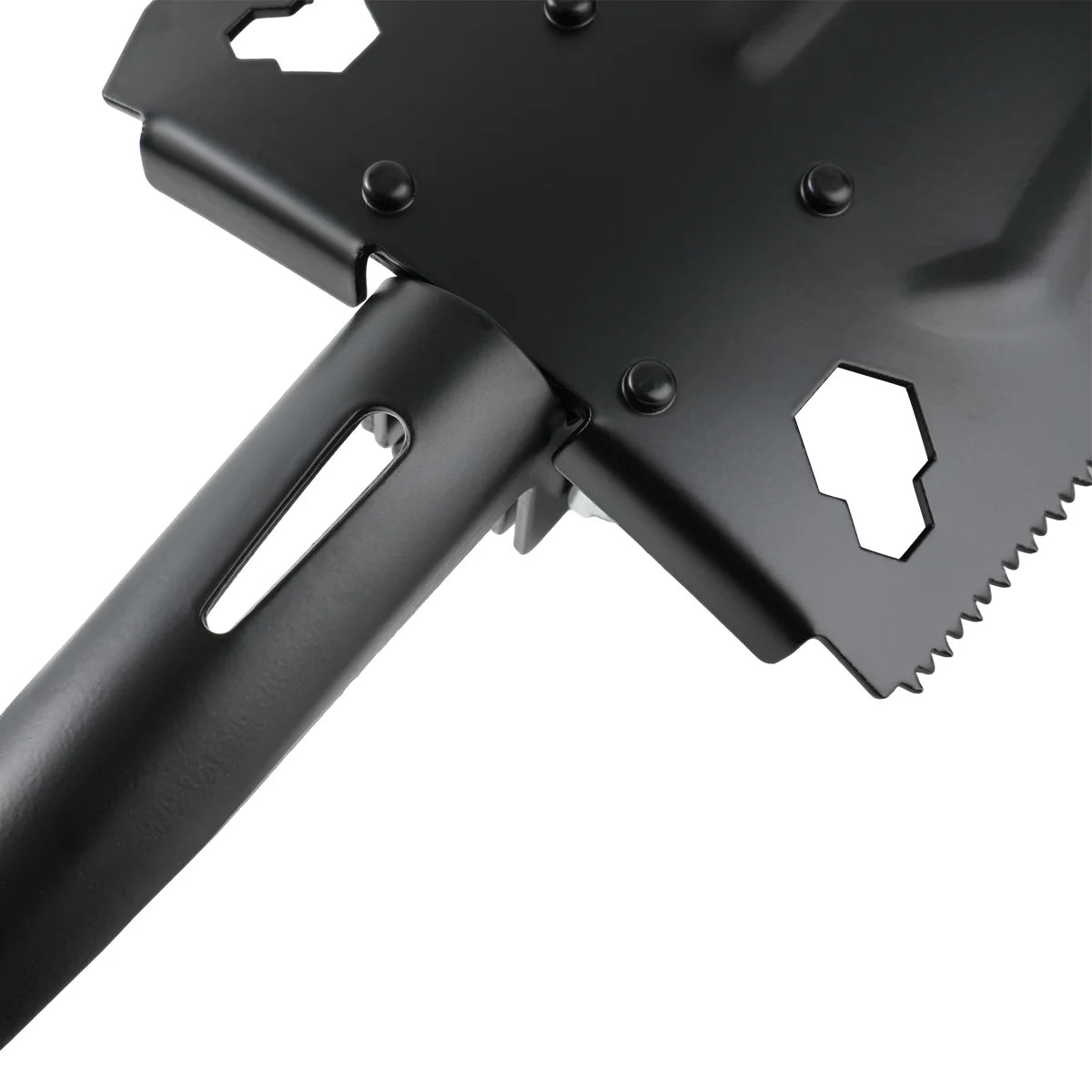 15.35 inch 30-in-1 Survival Kit Folding Shovel with Hard Carrying Case E8243