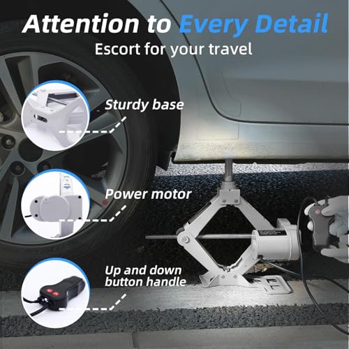 3T 12V Electric Car Jack V696