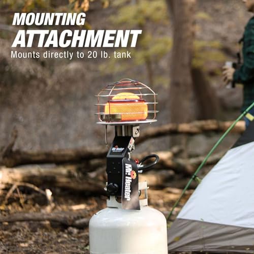 45,000 BTU Radiant Tank Top Portable Propane Heater M70849