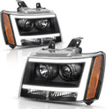 Chrome Housing LED Projector Headlight Assembly R5510