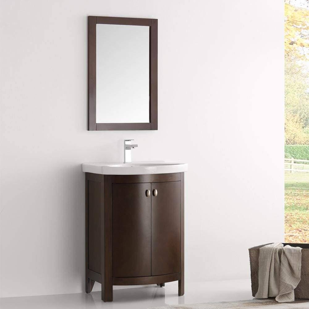 Antique Coffee Bathroom Vanity L254646