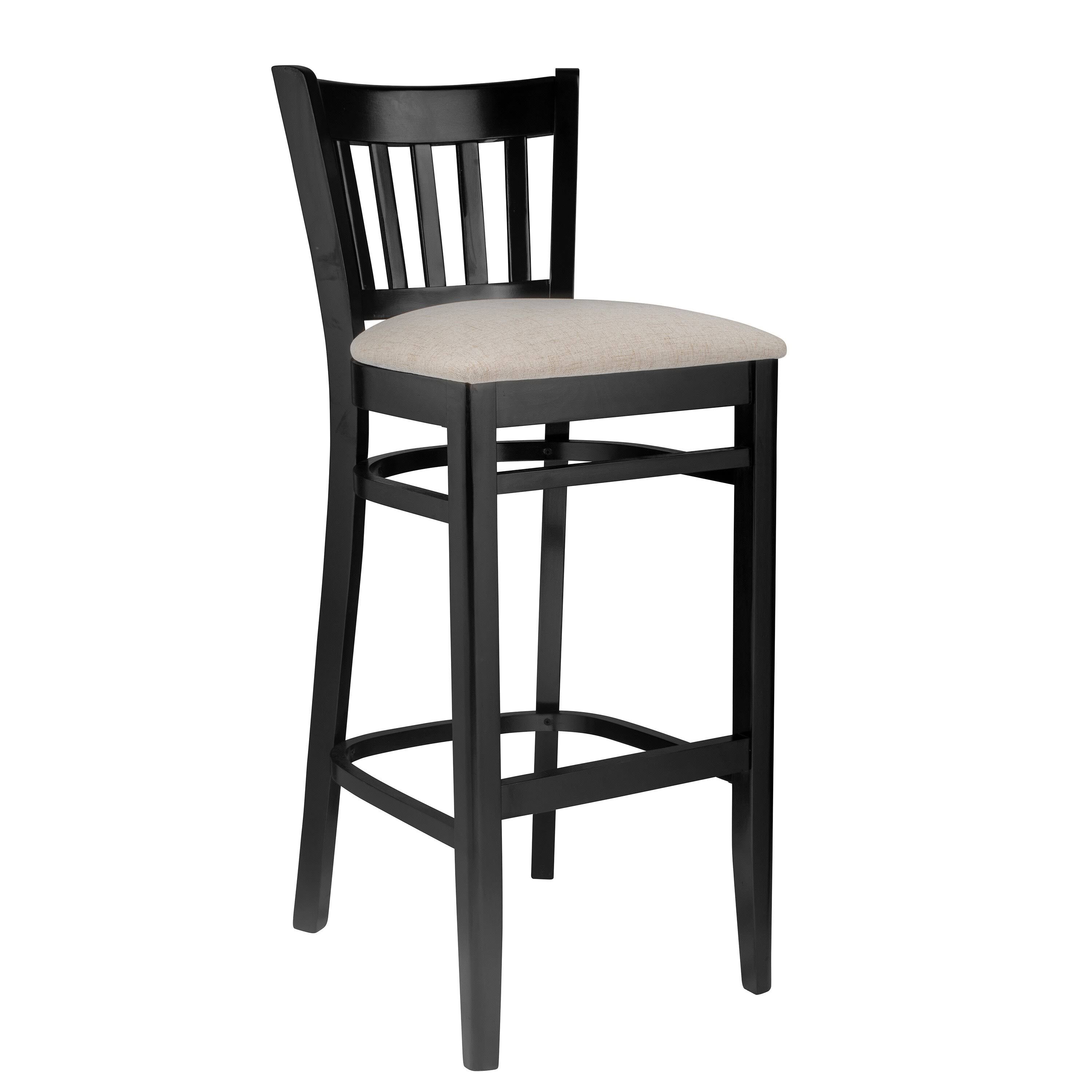 Cherry Vertical Bar Stool T2097