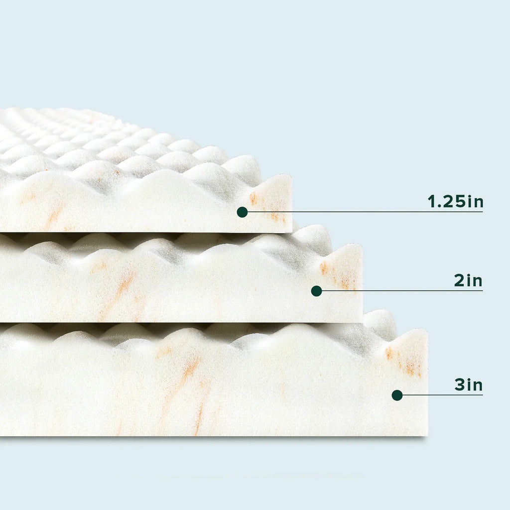 Queen Copper Cooling Memory Foam Mattress Topper S9495