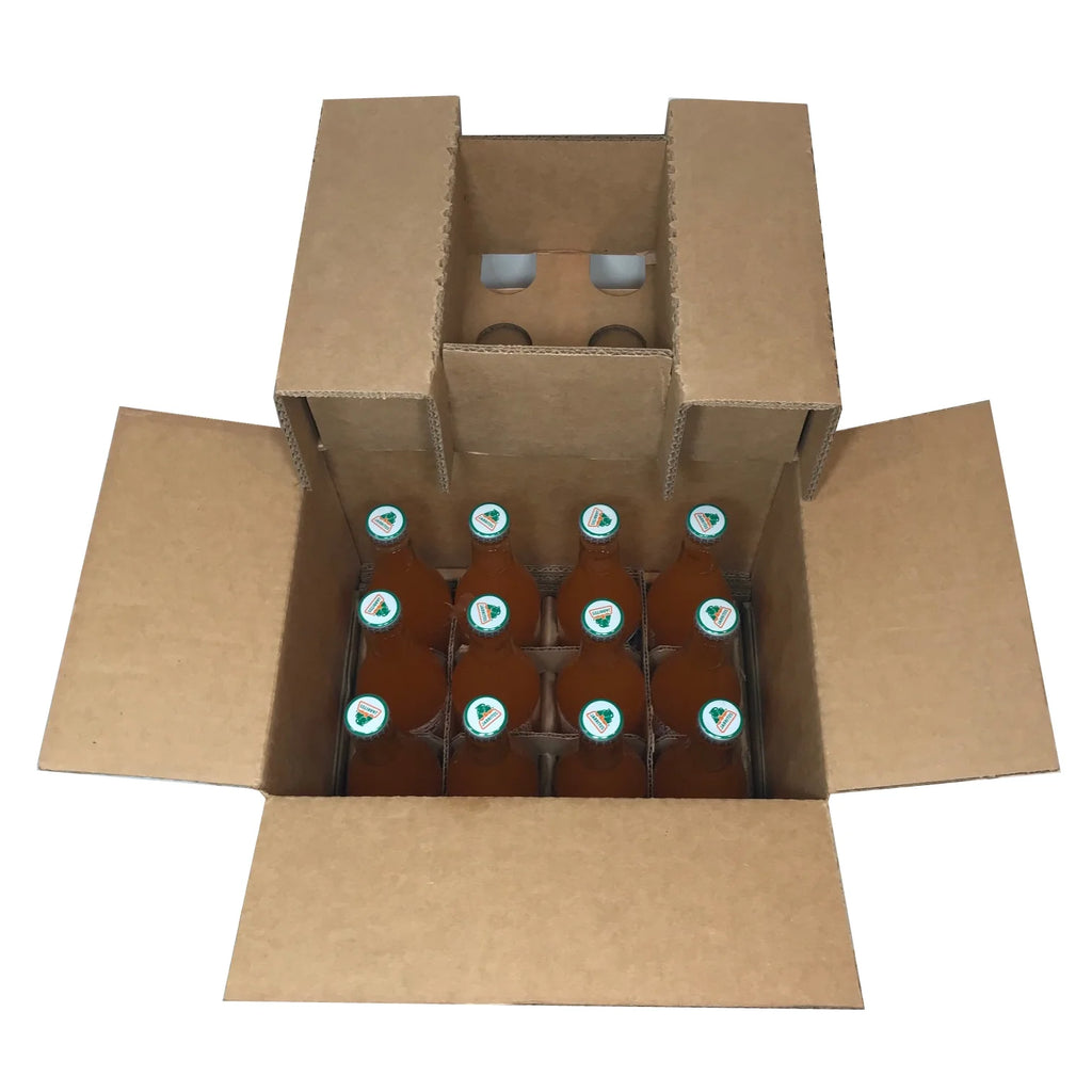 Classic Fruit Flavors 12-Glass Bottle Variety Pack O247109