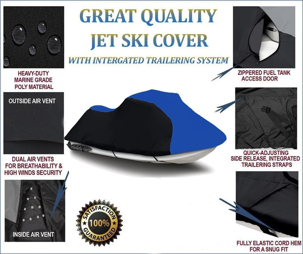 Heavy-Duty Jet Ski Cover for Polaris SLX 1995-2001 T79679