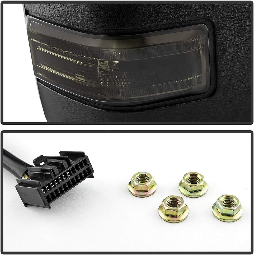 Telescoping Power Heat Signal Towing Mirrors for Ford F250 F350 F450 O2240
