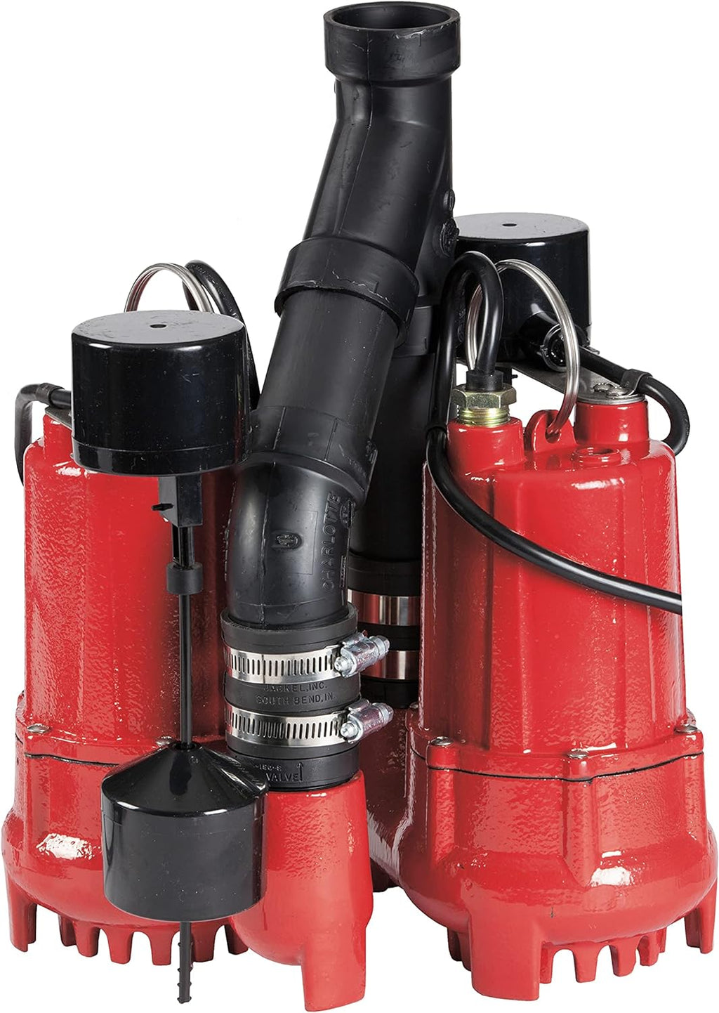 1/3 HP Dual Automatic Cast Iron Sump Pump System F838