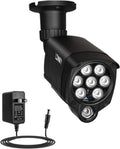 White 90 Degree 100Ft IR Infrared Flood Light for Security Cameras Q74026