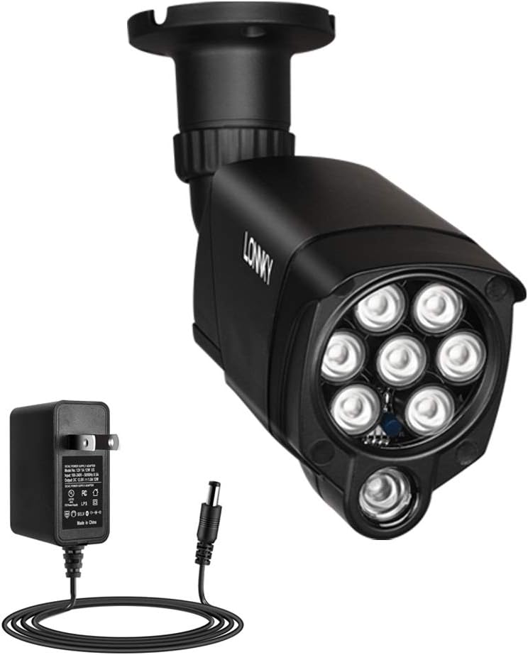 White 90 Degree 100Ft IR Infrared Flood Light for Security Cameras Q74026
