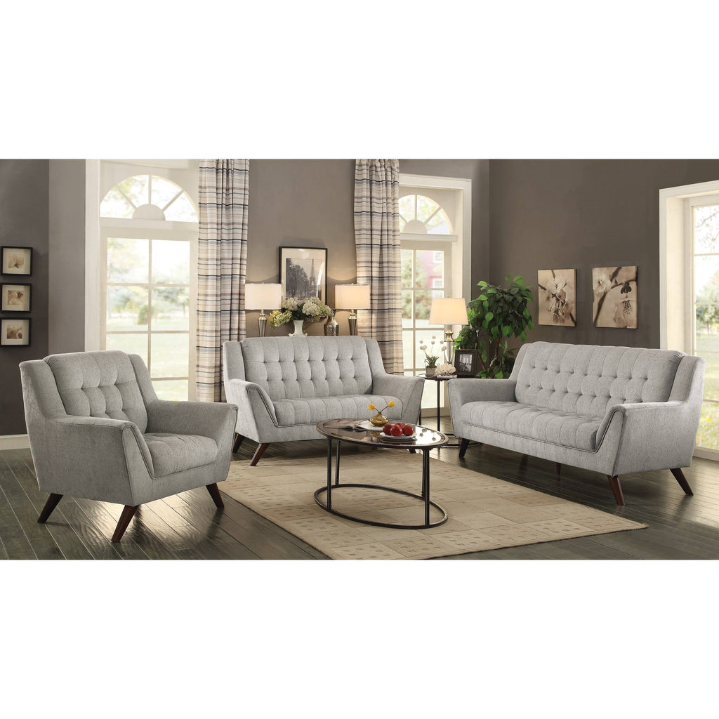 Dove Grey Loveseat S353