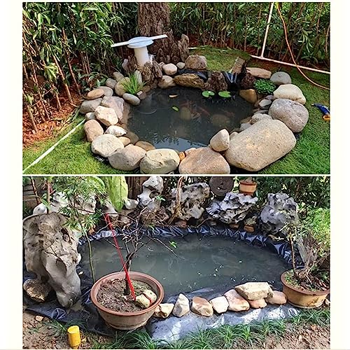 Black HDPE Pond Liner 0.13mm 10x10m Y757