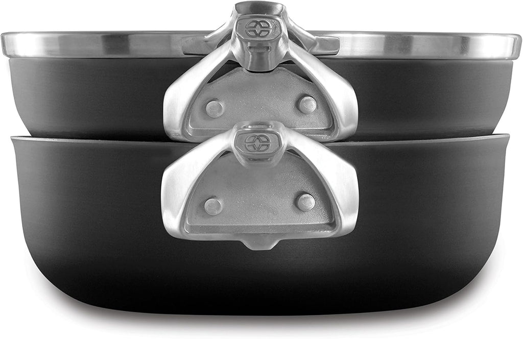 3-Piece Hard Anodized Nonstick Stack Cookware Set W67783