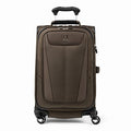 Slate Green Softside Expandable Carry On Luggage with 4 Spinner Wheels M78966