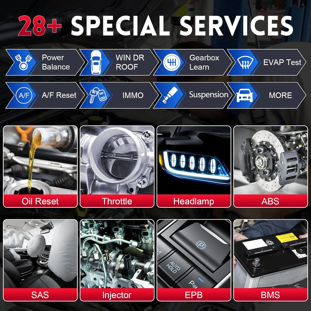 Bidirectional Scan Tool with 28+ Services R977007