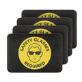 Black Safety Message Mat S636