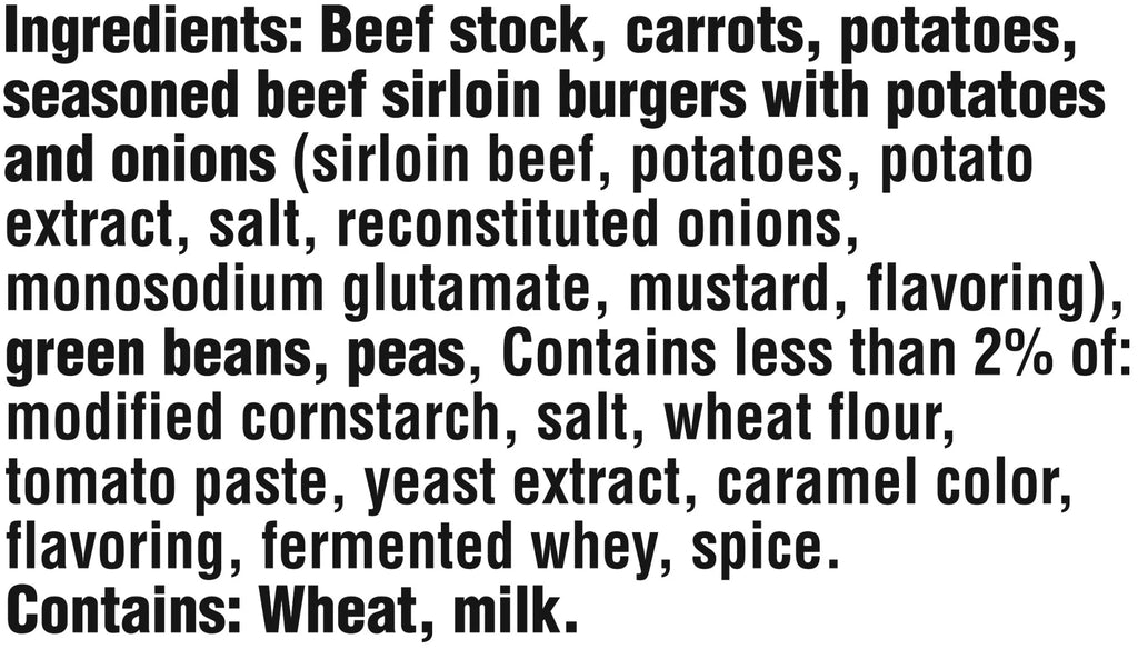 6 Pack Campbell’s Chunky Country Vegetable Beef Soup, 18.8 oz Can H819153