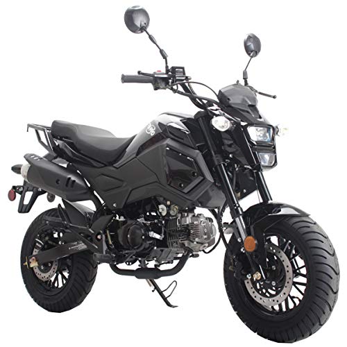 125cc Gas Motorcycle Dirt Bike Street Bike Black K912