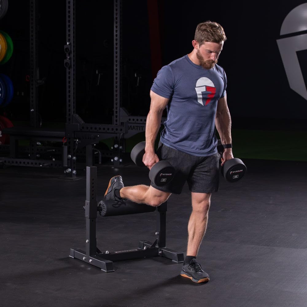 Single Leg Squat Roller Stand-Alone Bulgarian Split Squat Machine R667