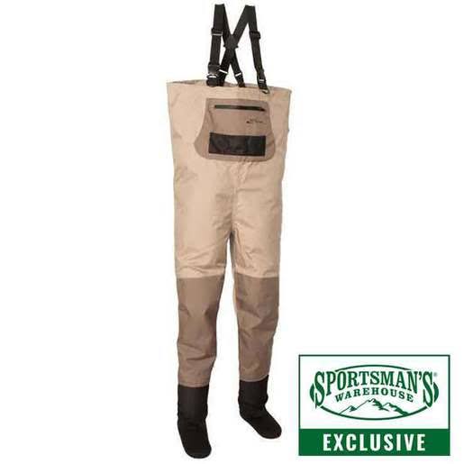 Tan XL Fishing Waders J996912