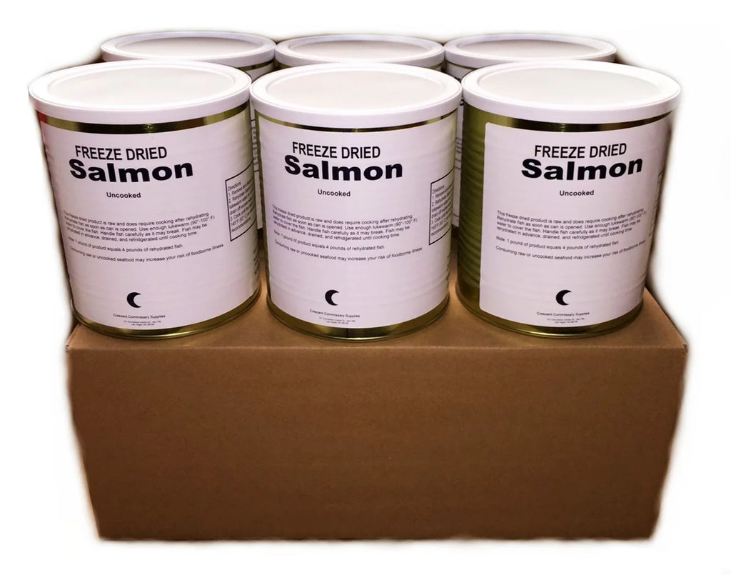 Freeze Dried Salmon Fillets #10 Can Y688013