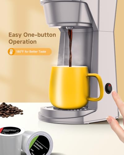 Gray Single Serve Coffee Maker P737