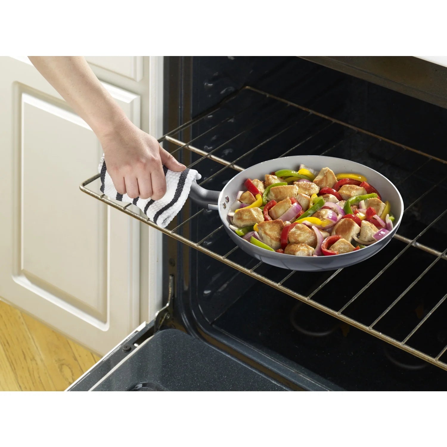 12 inch Black Ceramic Fry Pan T2880