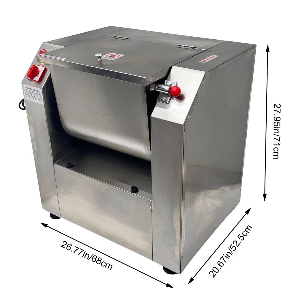 15KG Electric Dough Mixer Flour Mixer with Dough Knife P119797