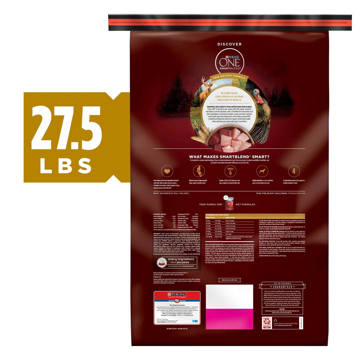 Real Turkey & Venison Dry Dog Food T84395