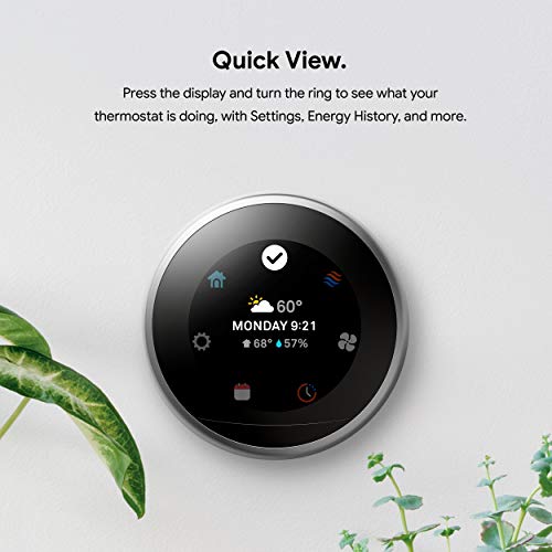 White Programmable Smart Thermostat N8066