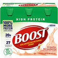 Creamy Strawberry 8 Fl Oz Bottles 6 Ct Pack Of 2 Nutritional Drink E244