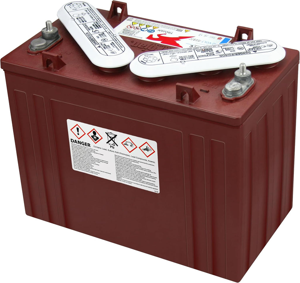 12V 150Ah Flooded Lead Acid Deep Cycle Battery x2 J6367