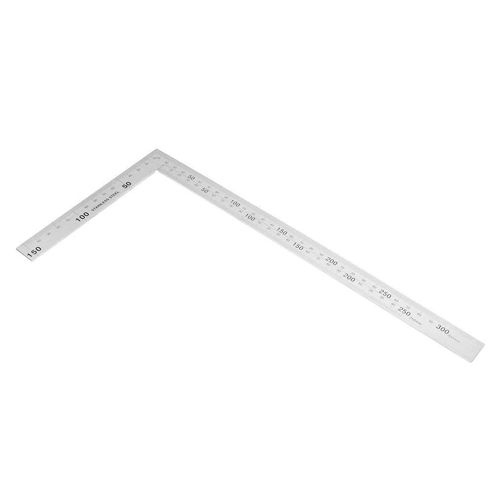 L-Shaped Stainless Steel 90 Degree Right Angle Square Ruler Q895