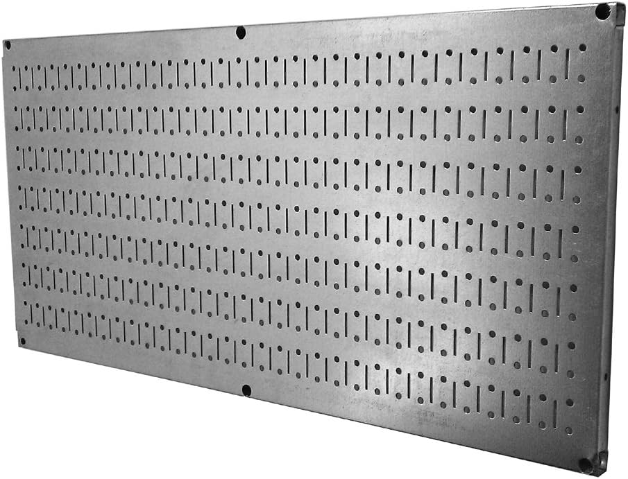 Black Metal Pegboard Panel Pack of 2 W366612
