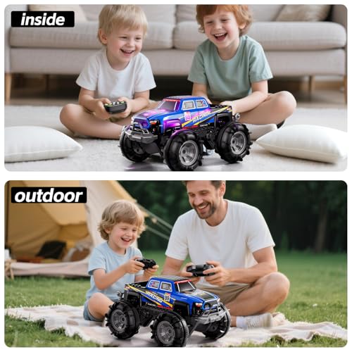 Amphibious RC Truck with Spray & Light F889