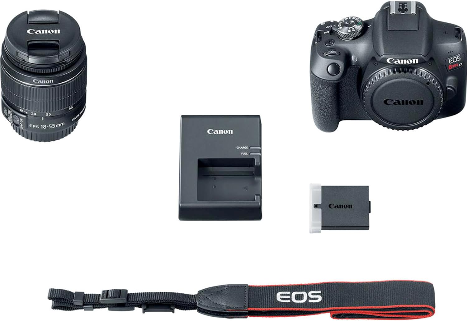 DSLR Camera with EF-S 18-55mm Lens P3682