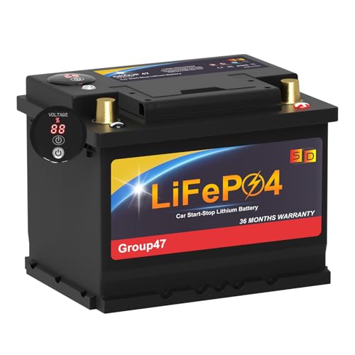 12.8V 576WH Group 47 LiFePO4 Automotive Battery W857391
